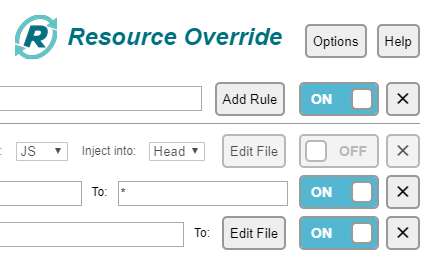 Resource Override